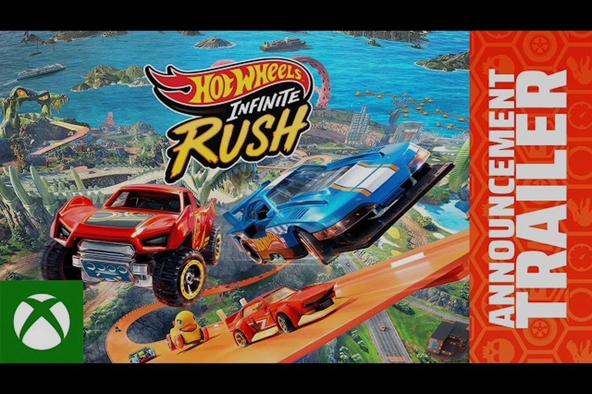 HOT WHEELS Infinite Rush Split Screen: Local Couch Multiplayer