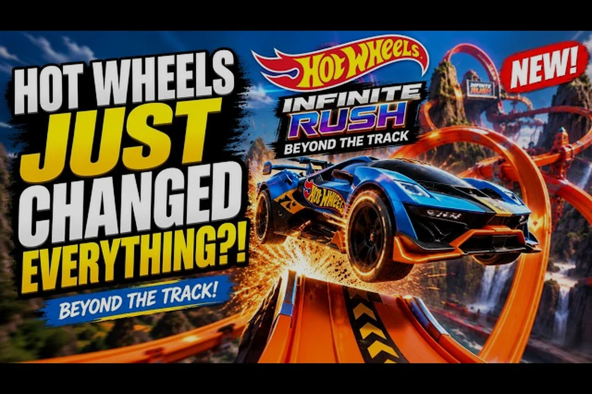 HOT WHEELS Infinite Rush Rig Storm Boss: Rush Squad Aufstellung