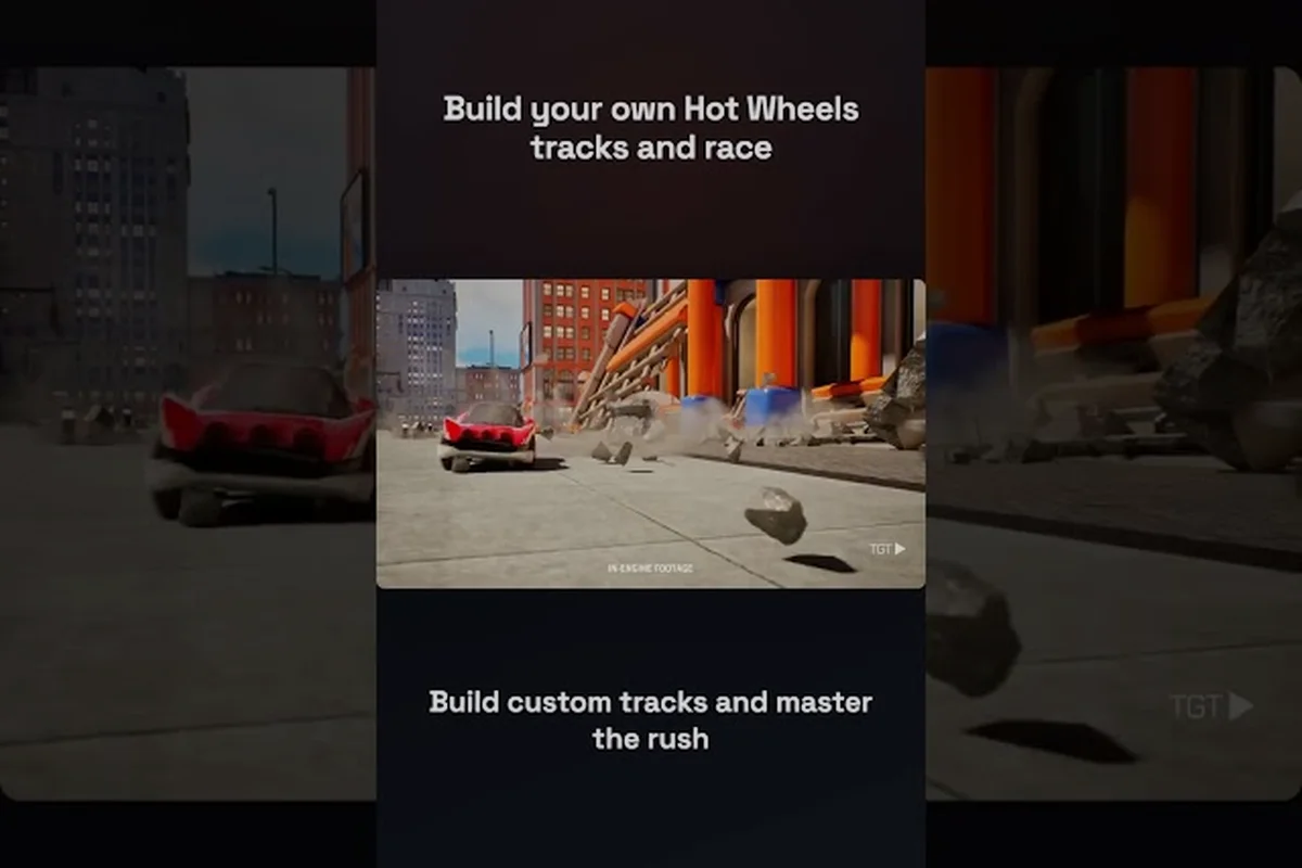 Pistes créatives HOT WHEELS Infinite Rush : constructions folles dans l'éditeur