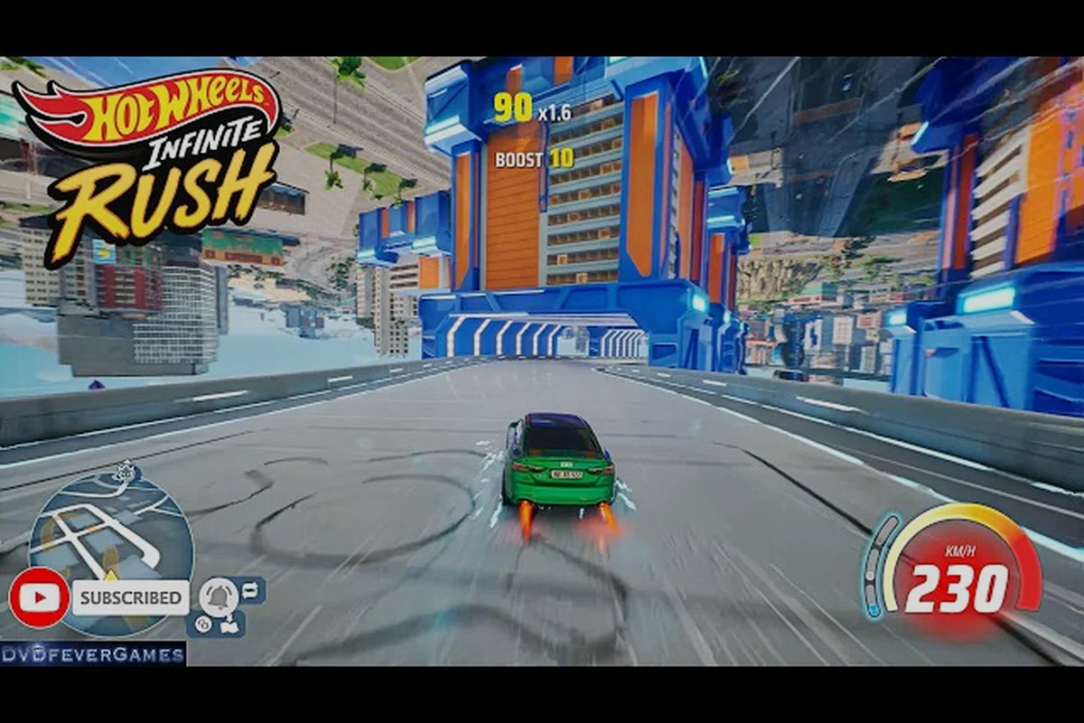 HOT WHEELS Infinite Rush Eigene Strecke fahren: Codes teilen