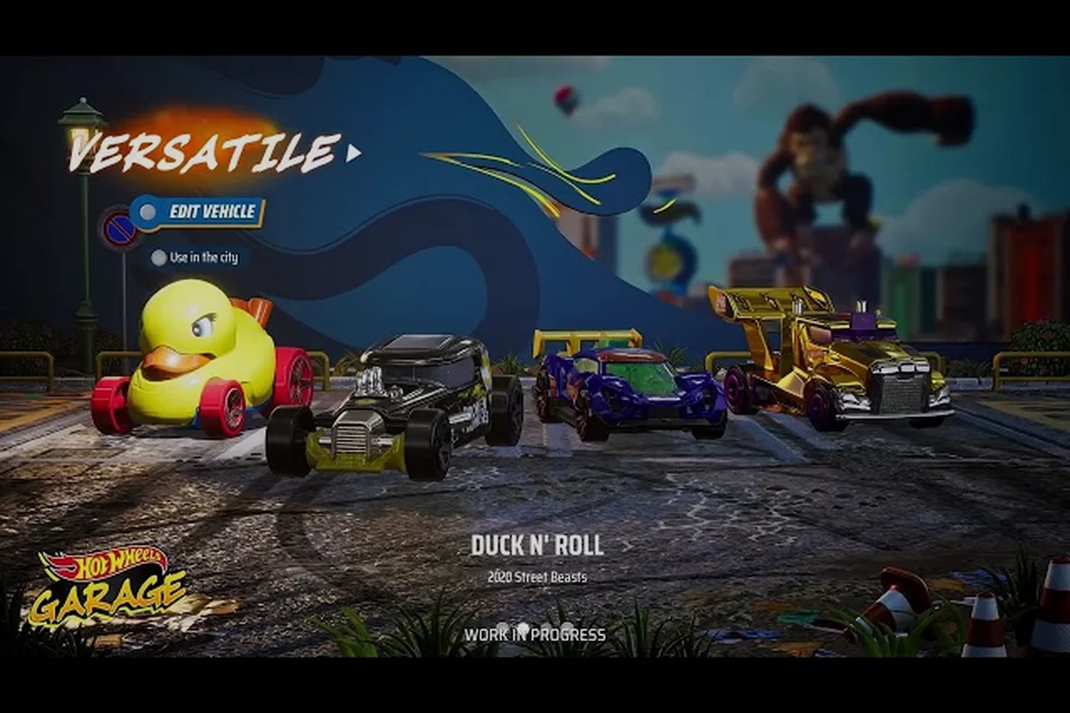 Personnalisation des roues de HOT WHEELS Infinite Rush : effets de traînée