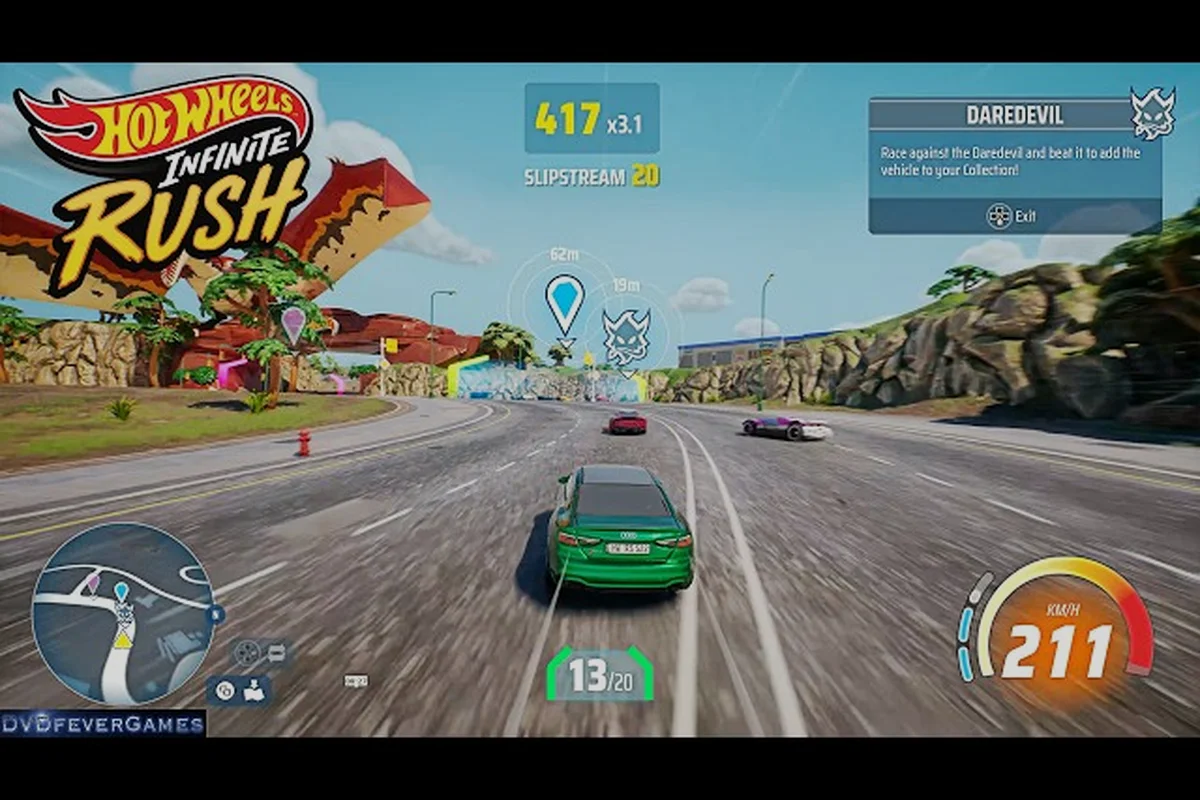 HOT WHEELS Infinite Rush メチャクレジャー車両:ライバル報酬リスト